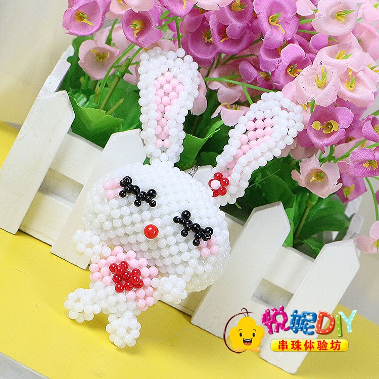 Hand Made Bead Rabbit Cute Bag - Luxury Bags Made In China review and price