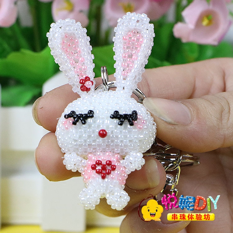 Hand Made Bead Rabbit Cute Bag - Luxury Bags Made In China review and price