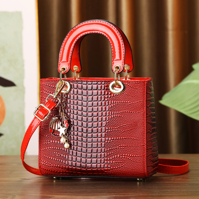 Crocodile Pattern Texture Smal - Luxury Bags Classy review and price