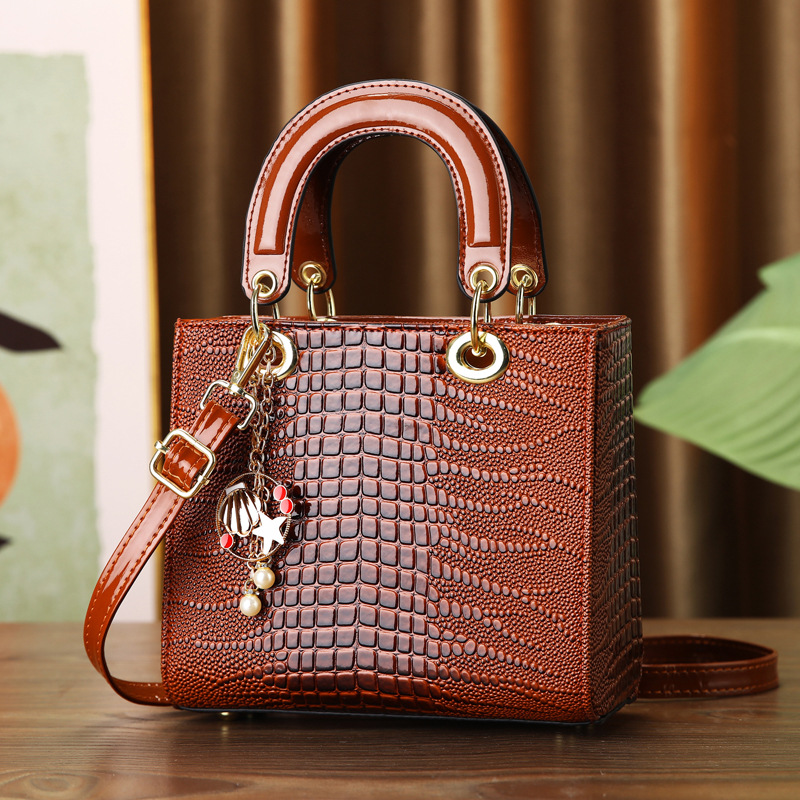 Crocodile Pattern Texture Smal - Luxury Bags Classy review and price