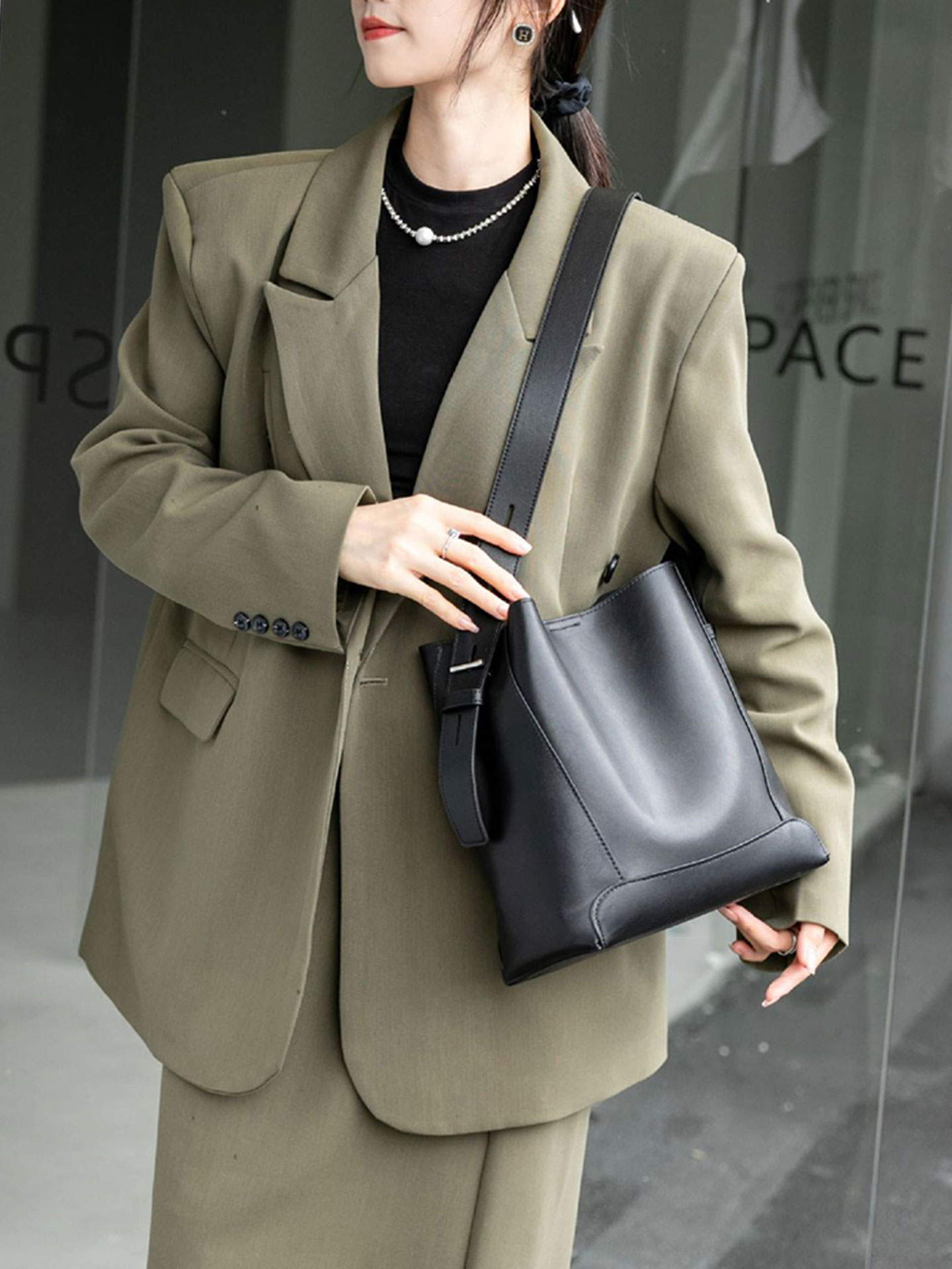Minimalist Women Genuine Leath - Luxury Bags Classy review and price
