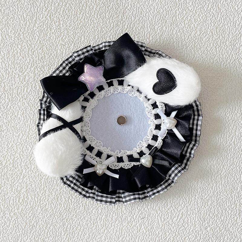 Luxury Ribbon Bow Badge Holder - Luxury Bags Made In China review and price